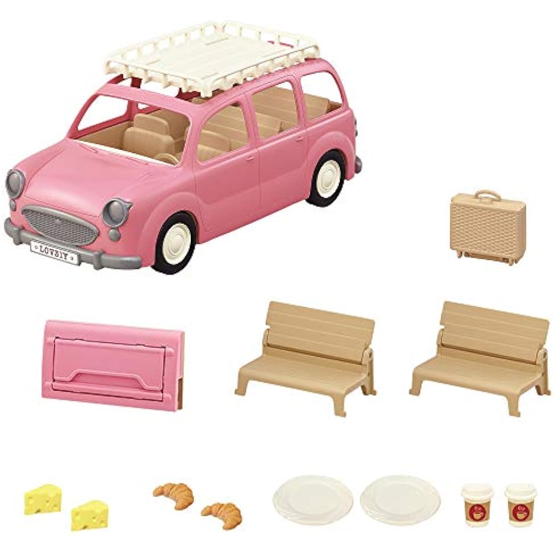 Sylvanian Families Family Picnic Van – Collectible Toy Vehicle Playset