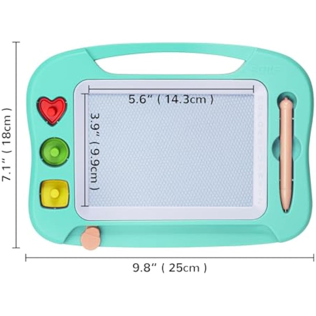 SGILE Magnetic Drawing Board – Colorful Erasable Doodle Pad for Toddlers
