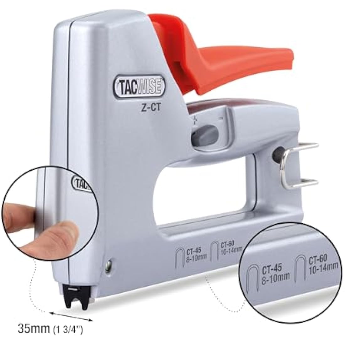 Tacwise Z-CT Heavy Duty Metal Cable Tacker with 4000 Staples