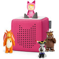 tonies Toniebox Julia Donaldson Bundle - Pink Audio Player with 4 Tonies