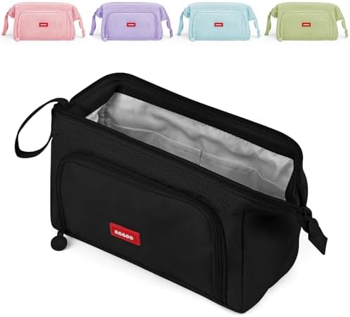 Mamowla Large Pencil Case | Durable Stationery Pouch for School