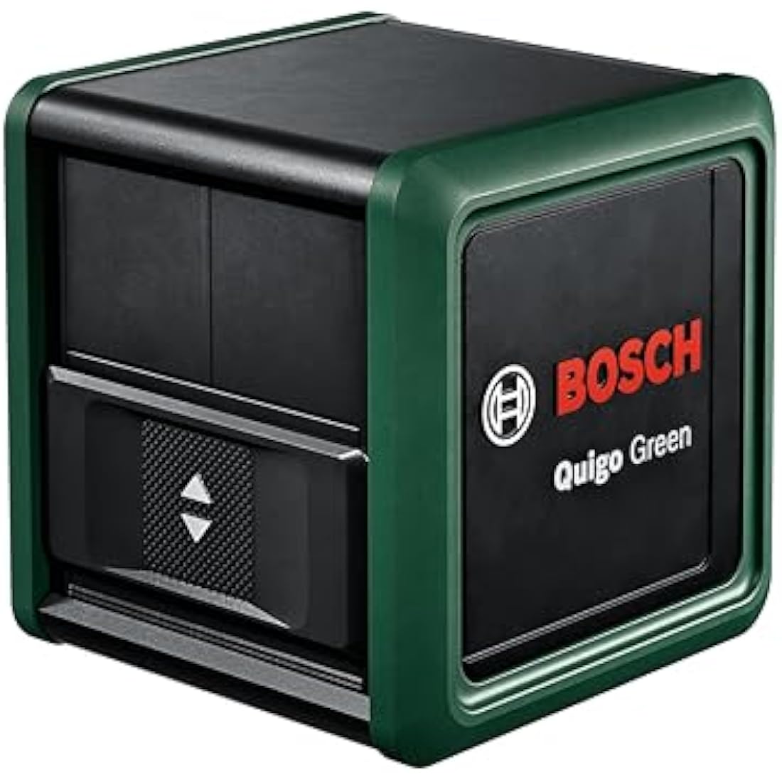 Bosch Quigo Green Cross Line Laser Level – 12m Range with MM 2 Clamp
