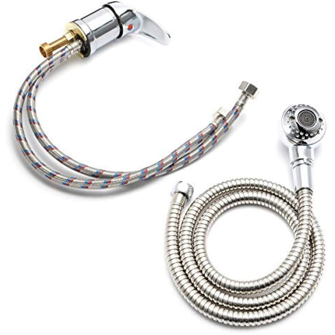 Jolof Store Salon Shampoo Bowl Mixer Tap and Sprayer Set - Zinc Alloy