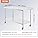 VEVOR Stainless Steel Work Table | 30x60x38 Inch NSF Prep Table with Wheels