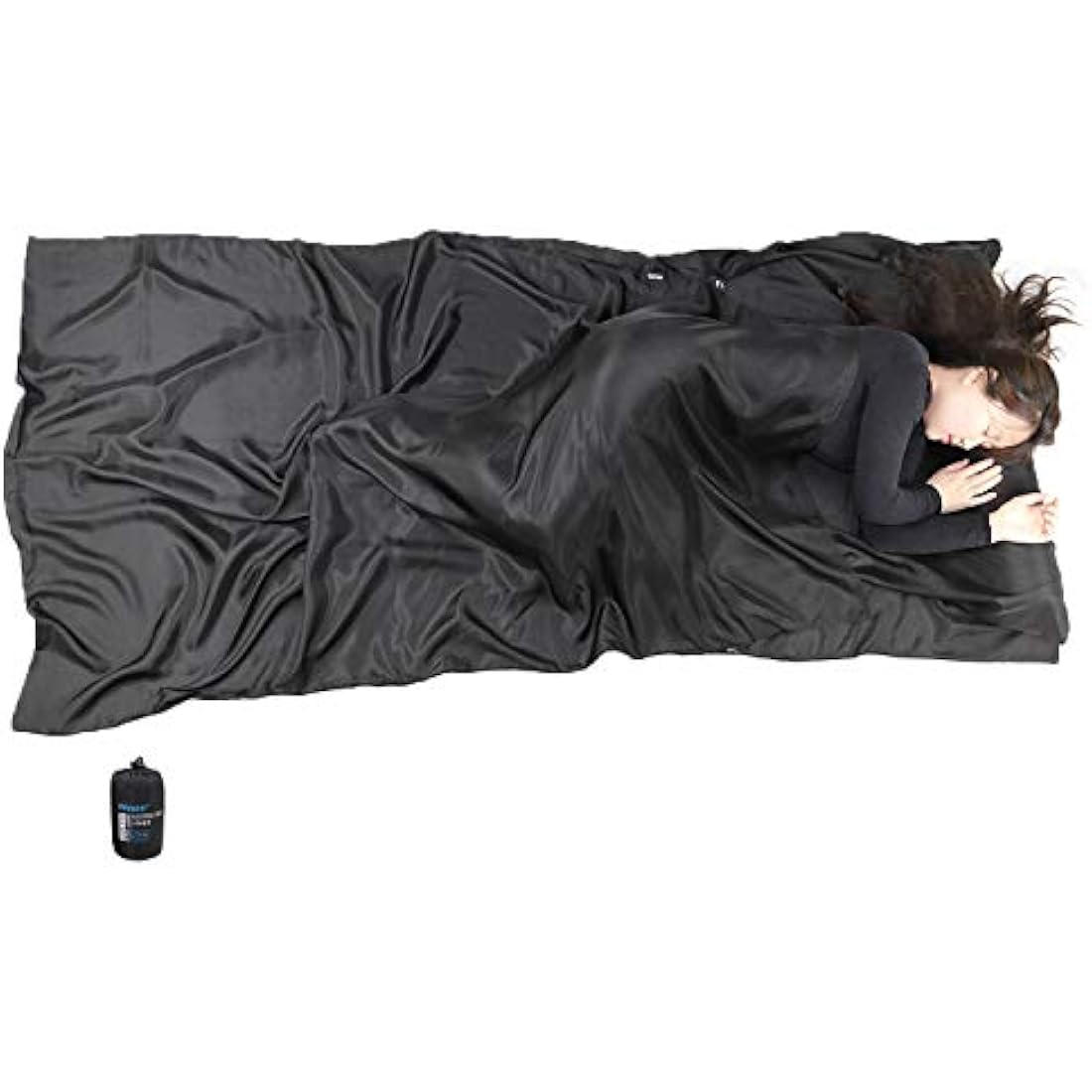 BROWINT Mulberry Silk Sleeping Bag Liner | Extra Wide Travel Sheet