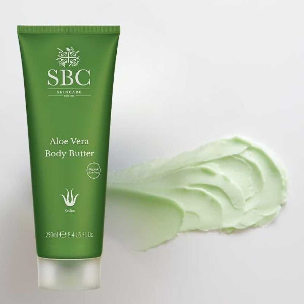 SBC Skincare Aloe Vera Body Butter – Hydrating After-Sun Moisturiser 250ml