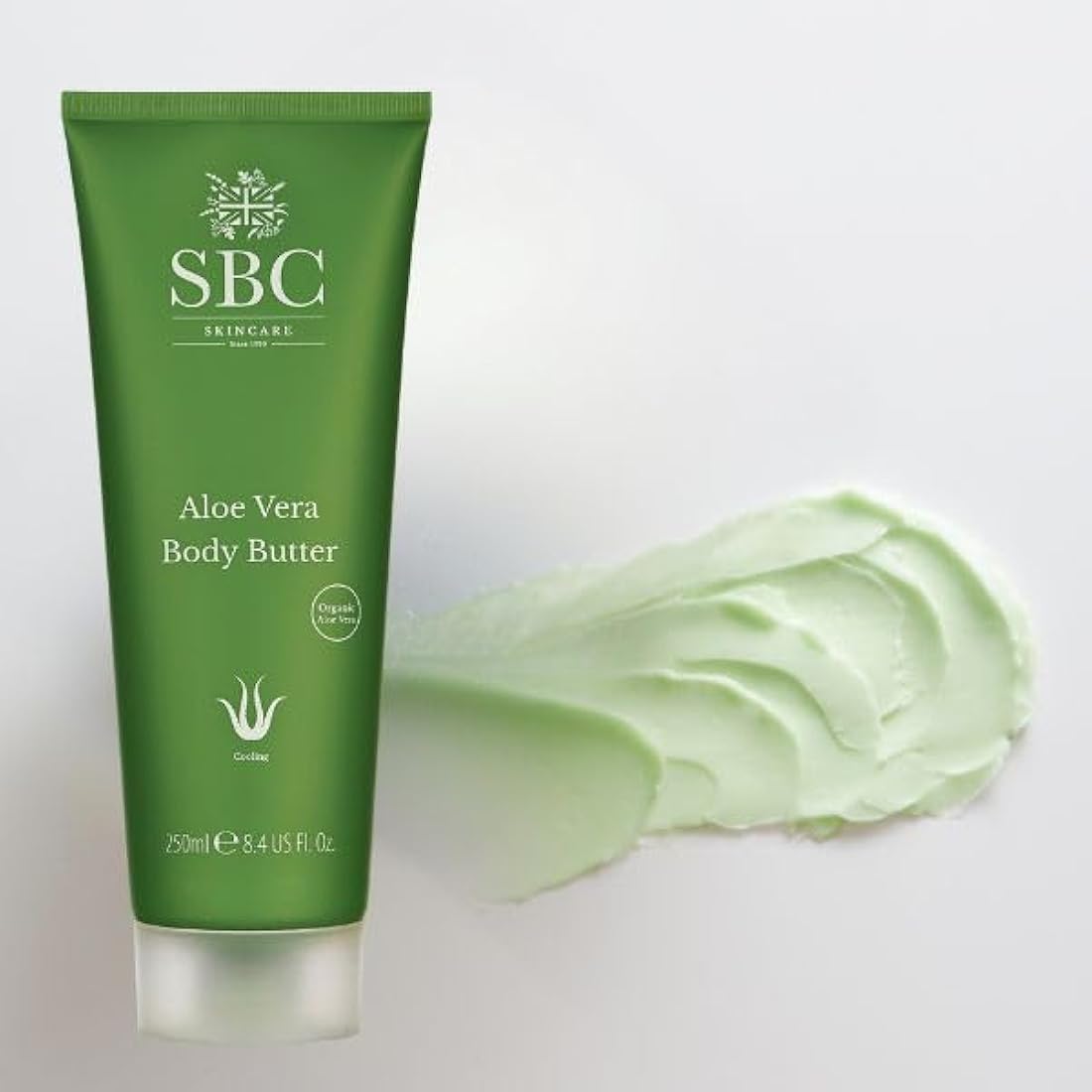 SBC Skincare Aloe Vera Body Butter – Hydrating After-Sun Moisturiser 250ml