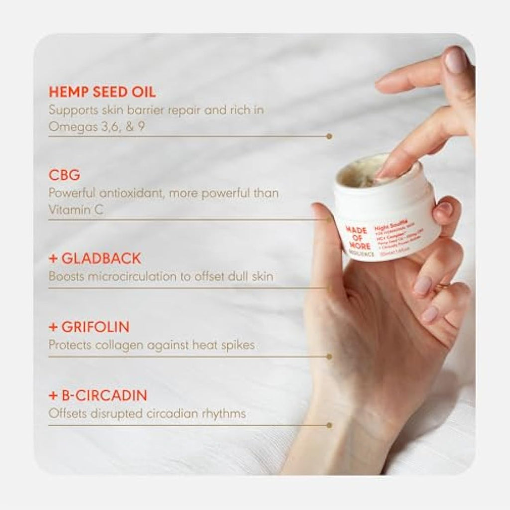 Made Of More Resilience Night Cream – Anti-Aging Collagen Moisturiser 50ml