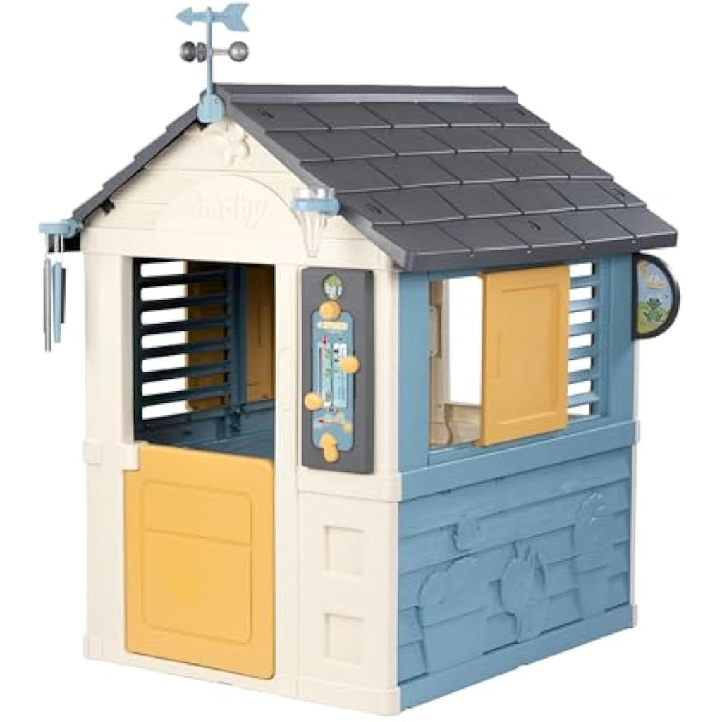 Smoby 4 Seasons Playhouse – Educational Outdoor Garden House for Kids