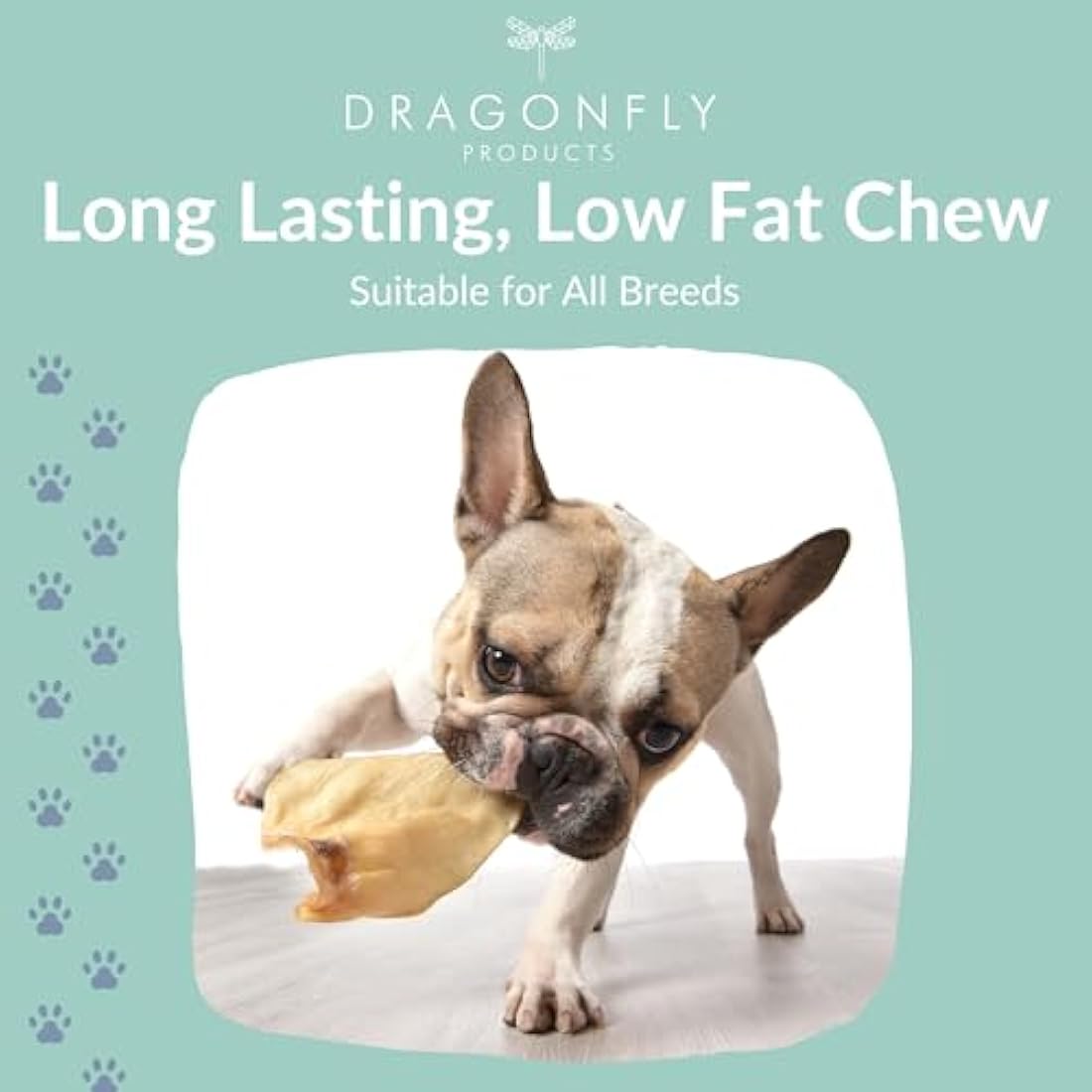 Cow Ears Dog Treats | 25 Pack Natural Grain Free Dental Chews