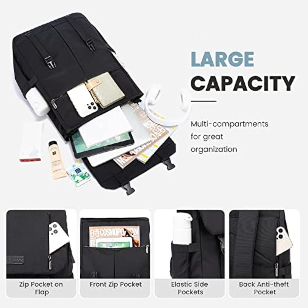 Jolof Store 17.3 inch Laptop Backpack – Waterproof Anti-Theft Travel Bag