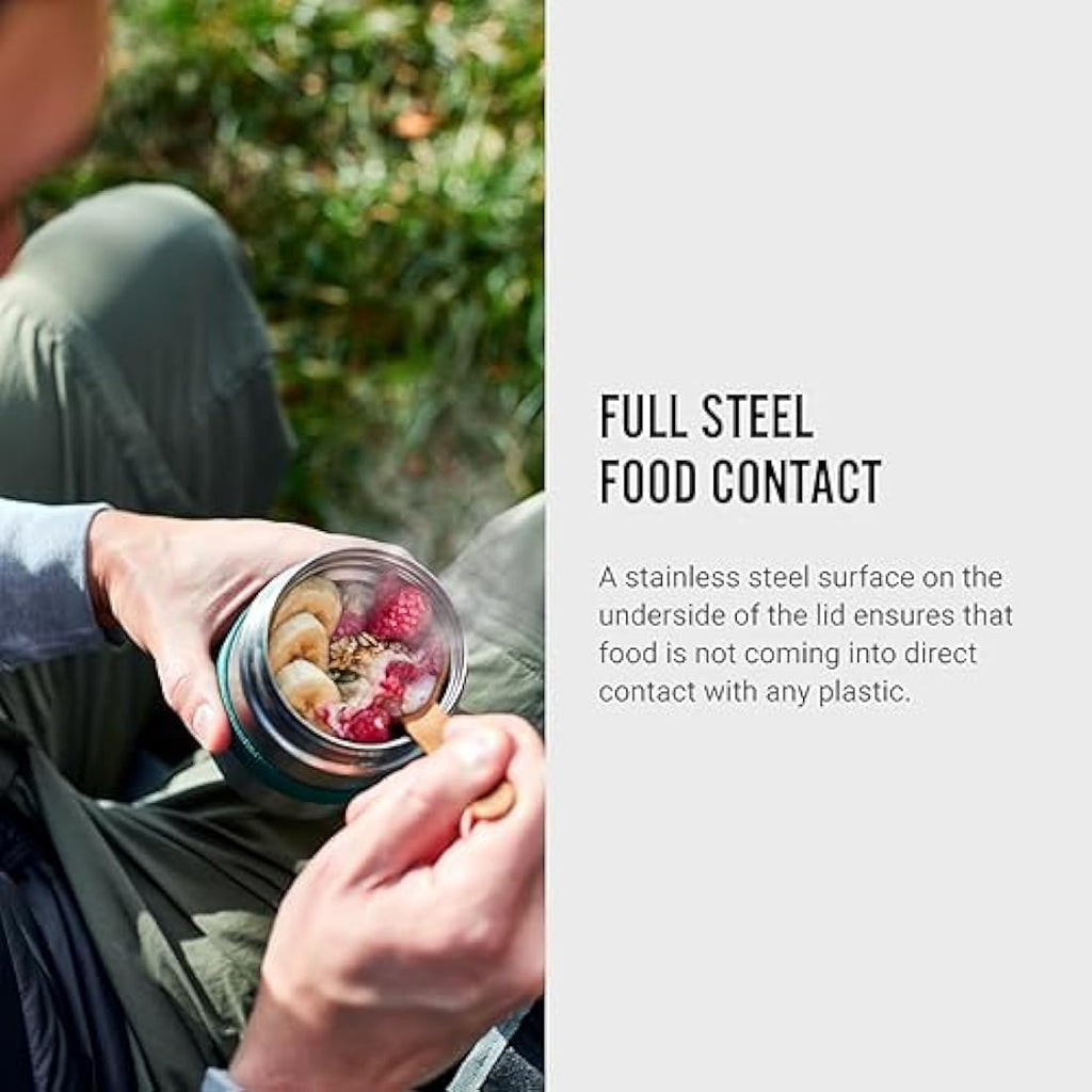 Black + Blum Insulated Food Flask – 400ml Stainless Steel Container