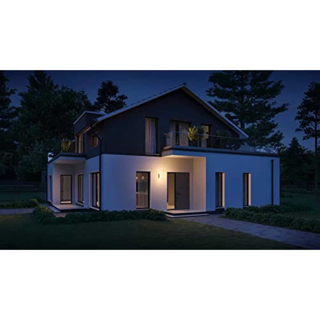 Steinel L 30 Anthracite Outdoor Wall Light – Modern E27 Patio Lamp