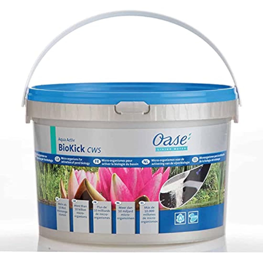 Oase AquaActiv BioKick Pond Filter Starter Bacteria Cultures – 2 Litre