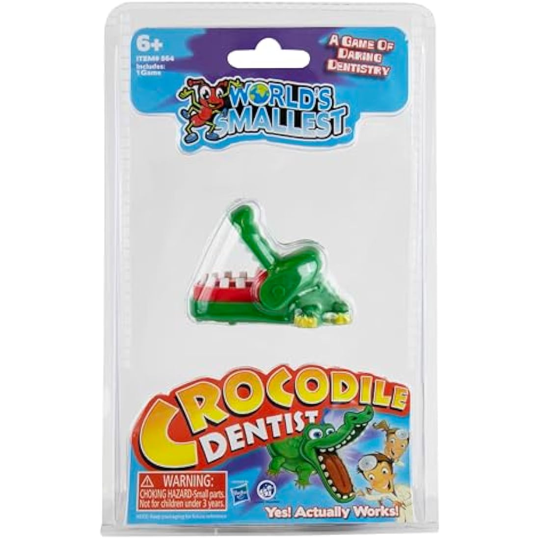 Super Impulse World's Smallest Crocodile Dentist Mini Retro Toy