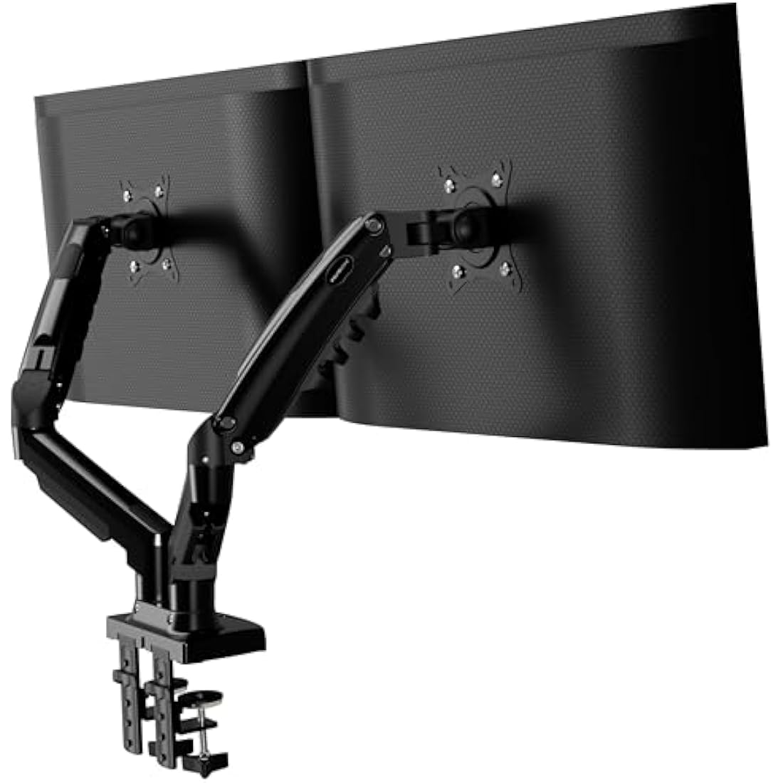 Invision MX400 Dual Monitor Arm – Ergonomic Desk Mount for 19-32" Screens