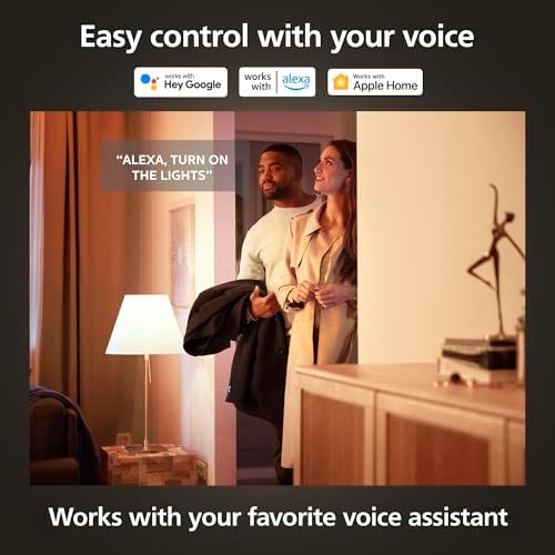 Philips Hue GU10 Smart Spotlight 2-Pack – White Ambiance LED Bulbs