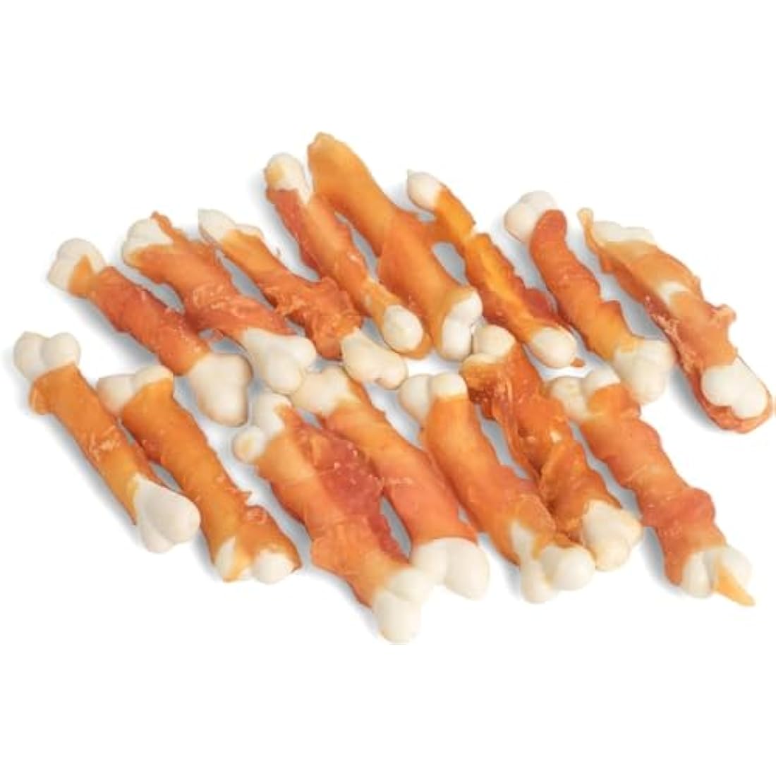 Petface Dog Deli Chicken Wrapped Calcium Bones - Premium Treats, 100g