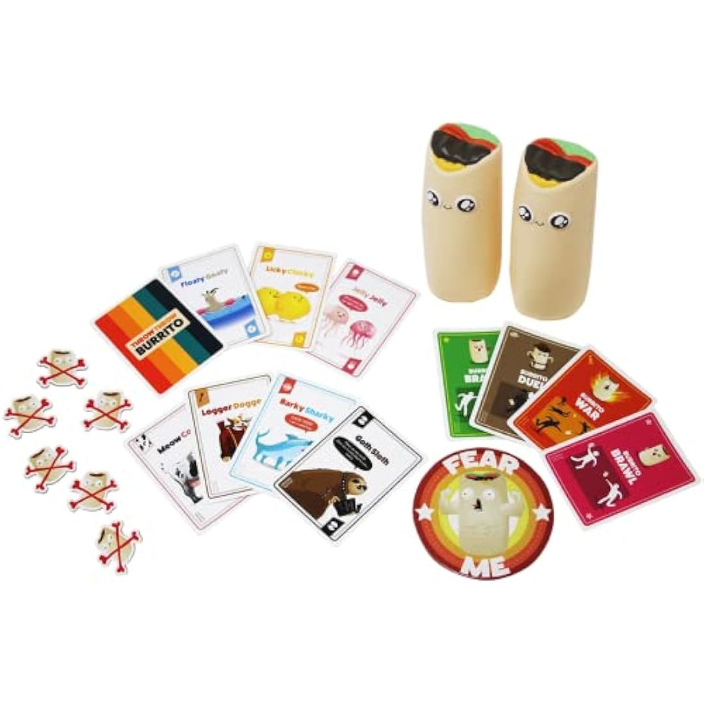 Exploding Kittens Throw Throw Burrito – Dodgeball Card Game for Families