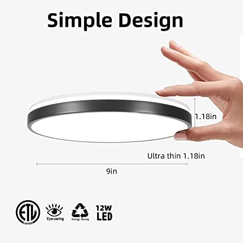 Horevo 24W Bluetooth Ceiling Light with Speaker | Dimmable RGB LED