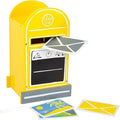 Small Foot Wooden Letterbox Toy with Postcards and Chalk – Pretend Play