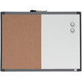 Rexel Magnetic Whiteboard & Cork Notice Board | Wall Mountable | 585x430mm