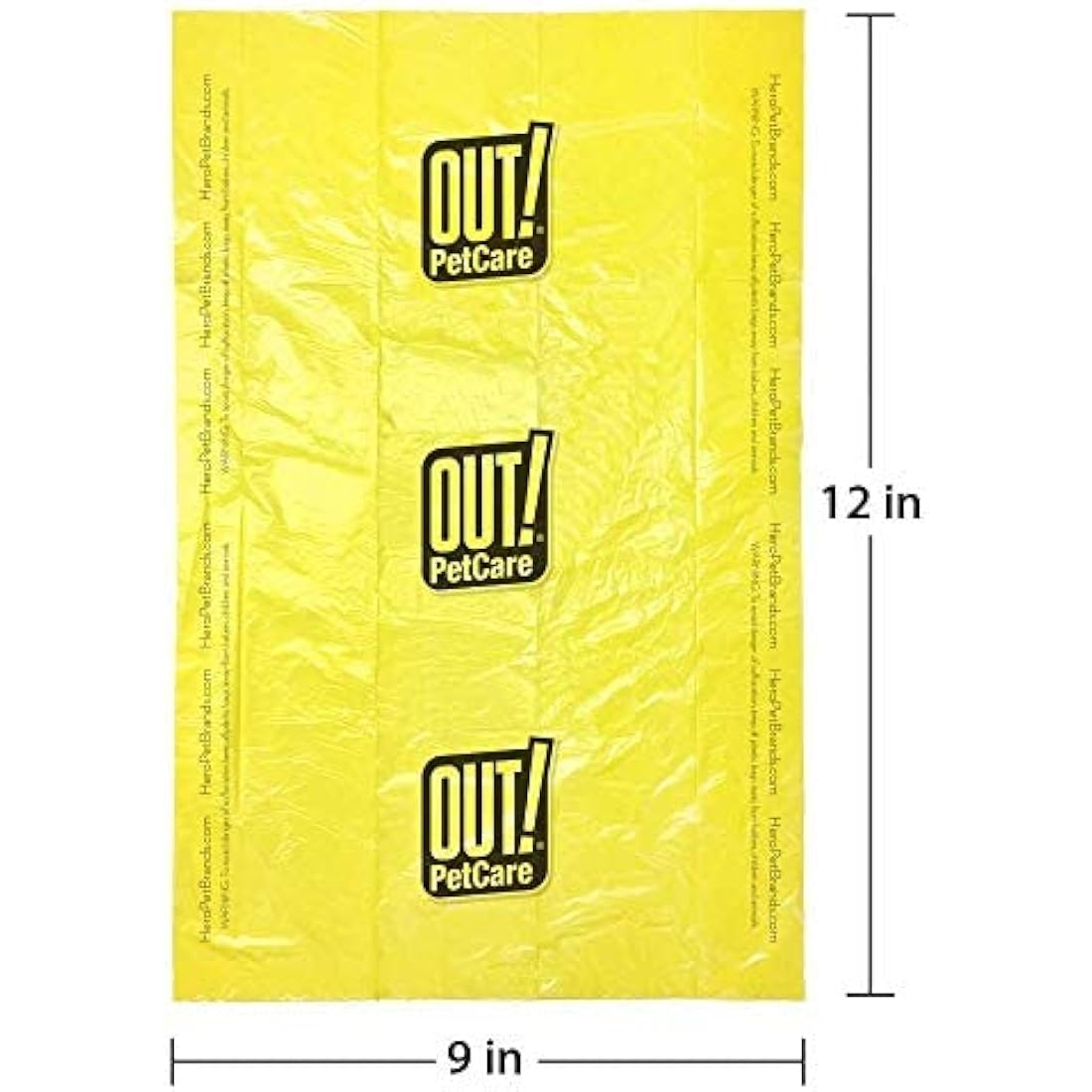 OUT! Dog Waste Bags – Leak-Proof & Strong Poop Bags, 120 Count Green