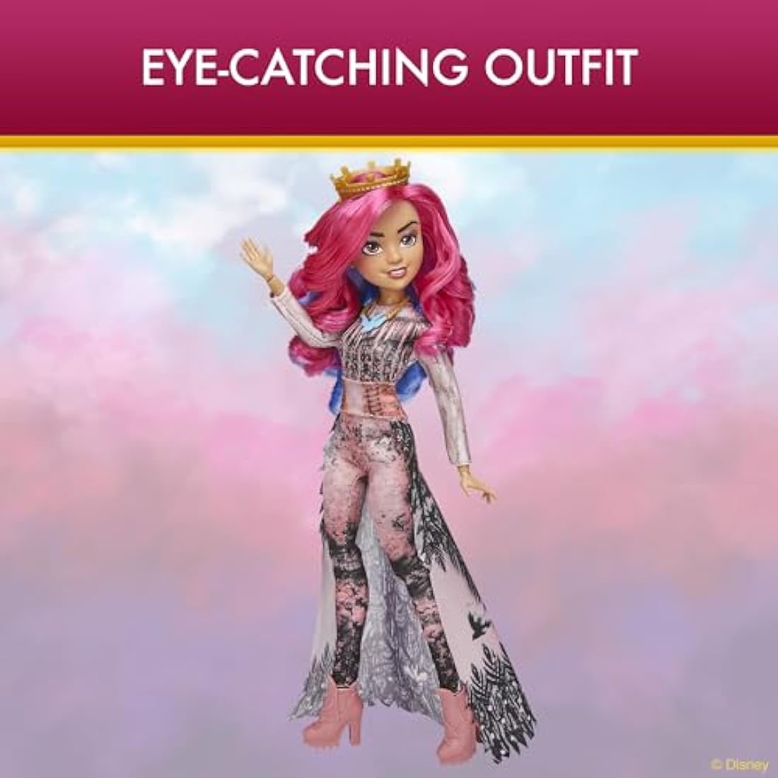Disney Descendants 3 Audrey Fashion Doll with Tiara and Accessories