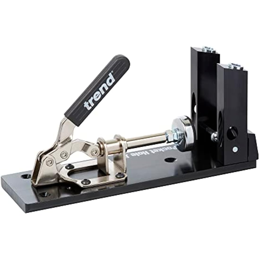 Trend Pocket Hole Jig Kit - All-Metal Dual Column Woodworking Guide