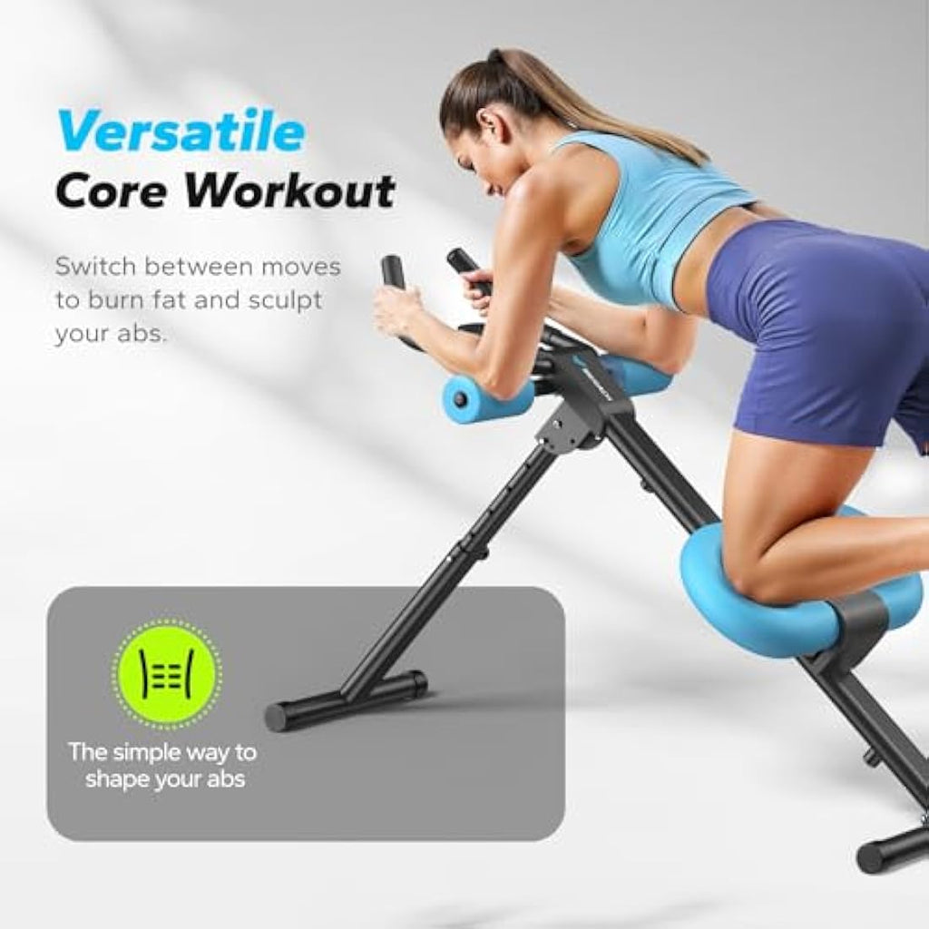 MERACH Ab Machine – Foldable Adjustable Ab Trainer for Home Gym