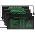 RC SLL Seedling Heat Mat 10" x 20.75" Waterproof Heating Pad - 4 Pack