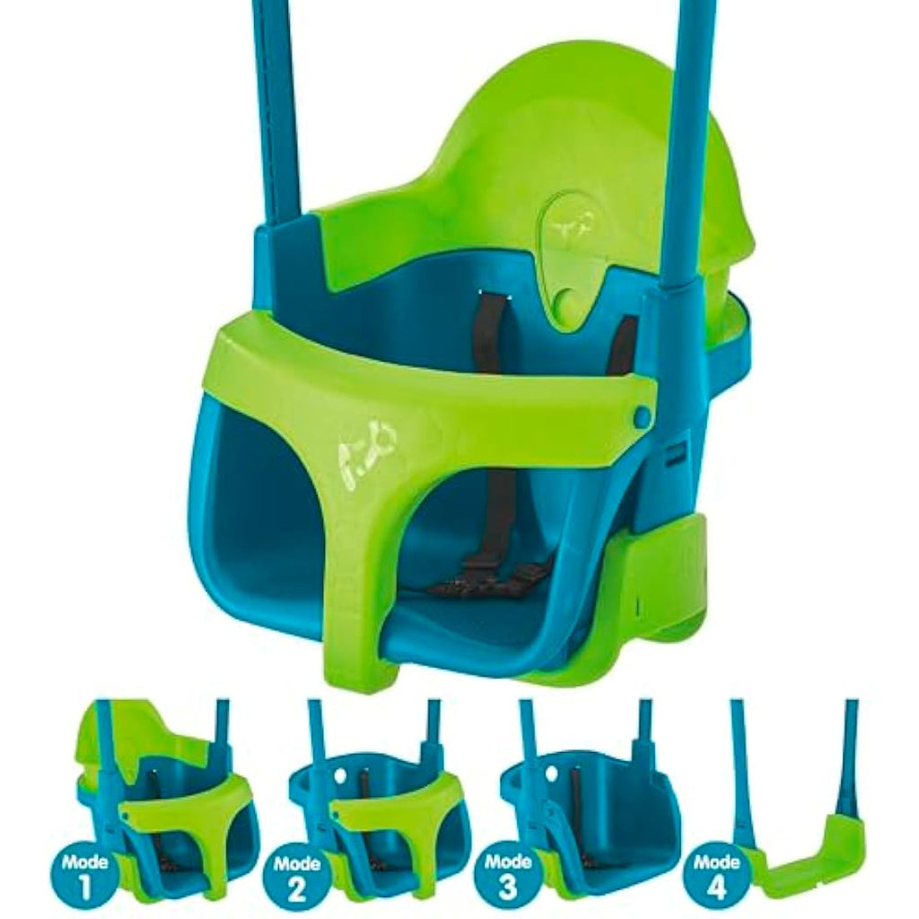 TP Toys Quadpod 4-in-1 Growable Baby to Toddler Swing Seat - Green