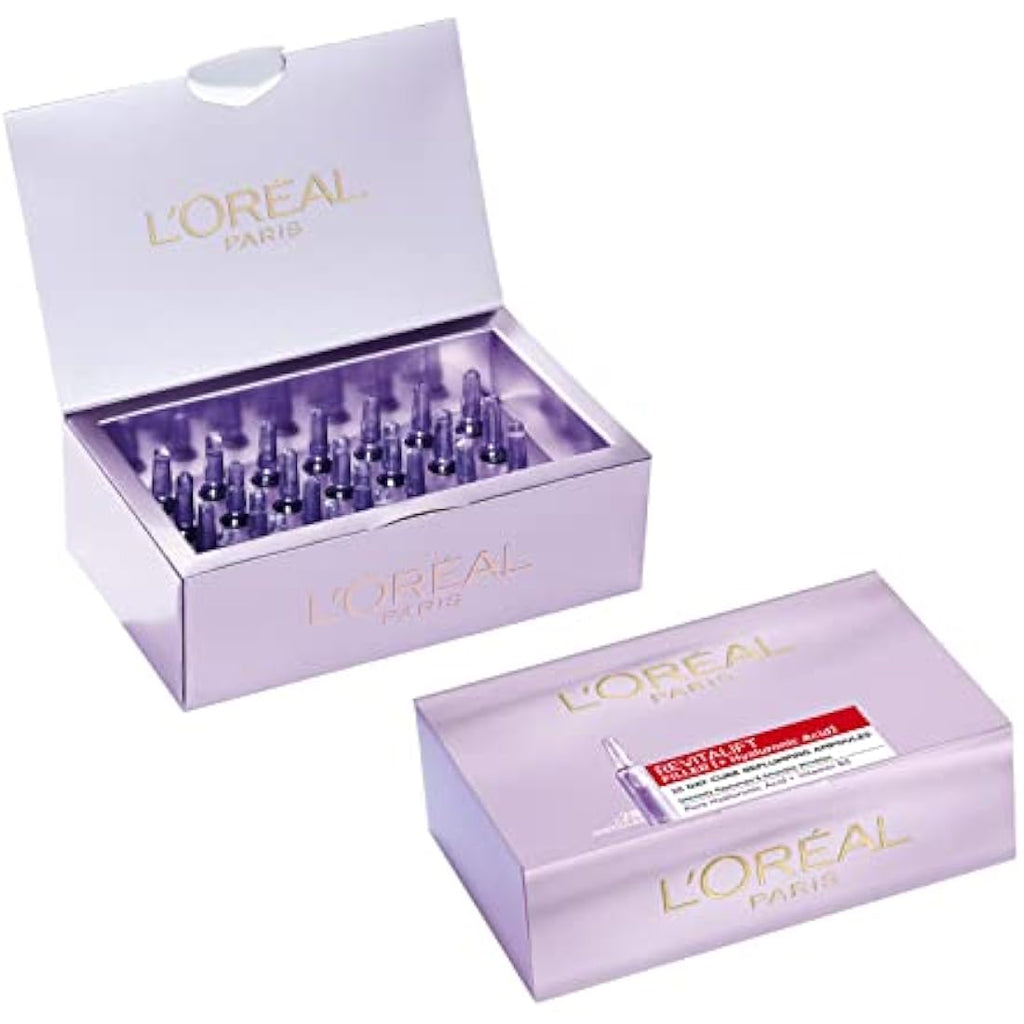 L'Oreal Paris Revitalift Filler Hyaluronic Acid Ampoules – 28 Pack