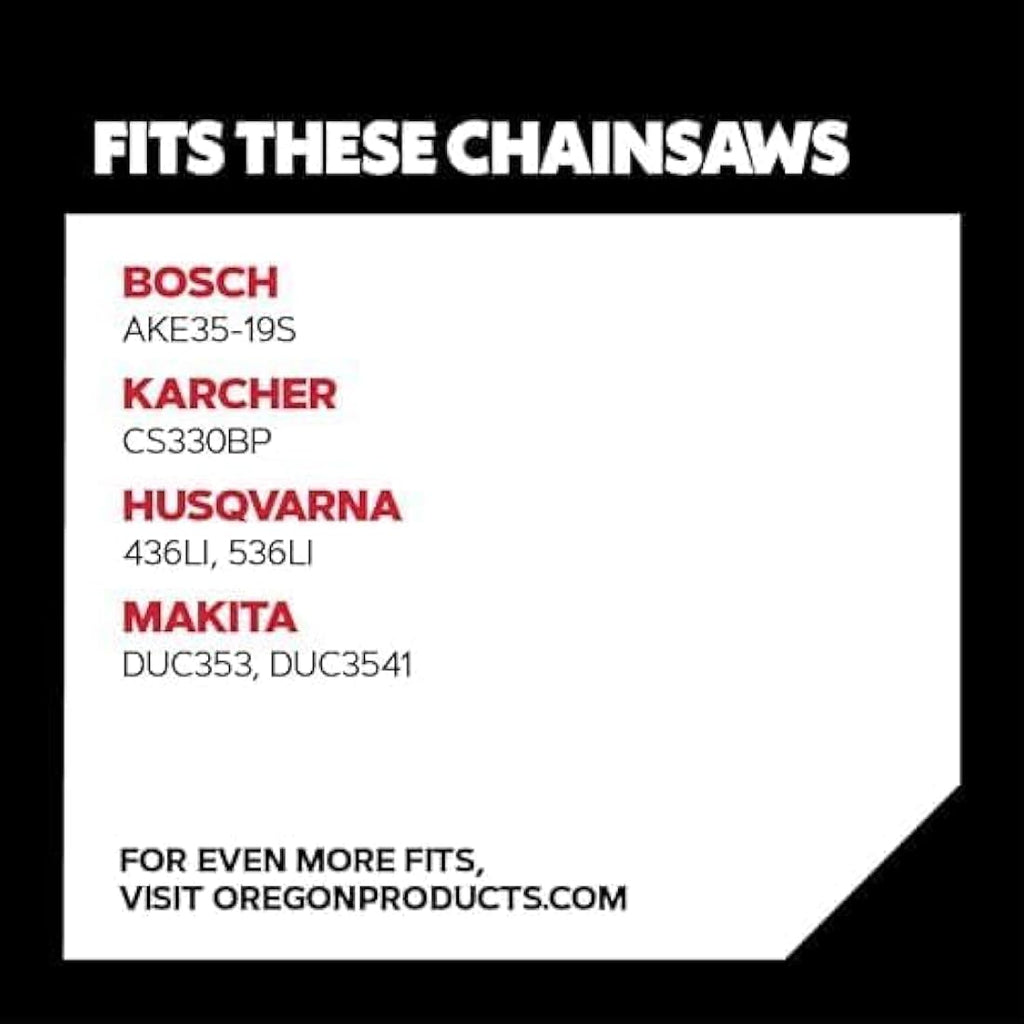 Oregon AdvanceCut 14-Inch Chainsaw Chain | 52 Drive Links (90PX052E)
