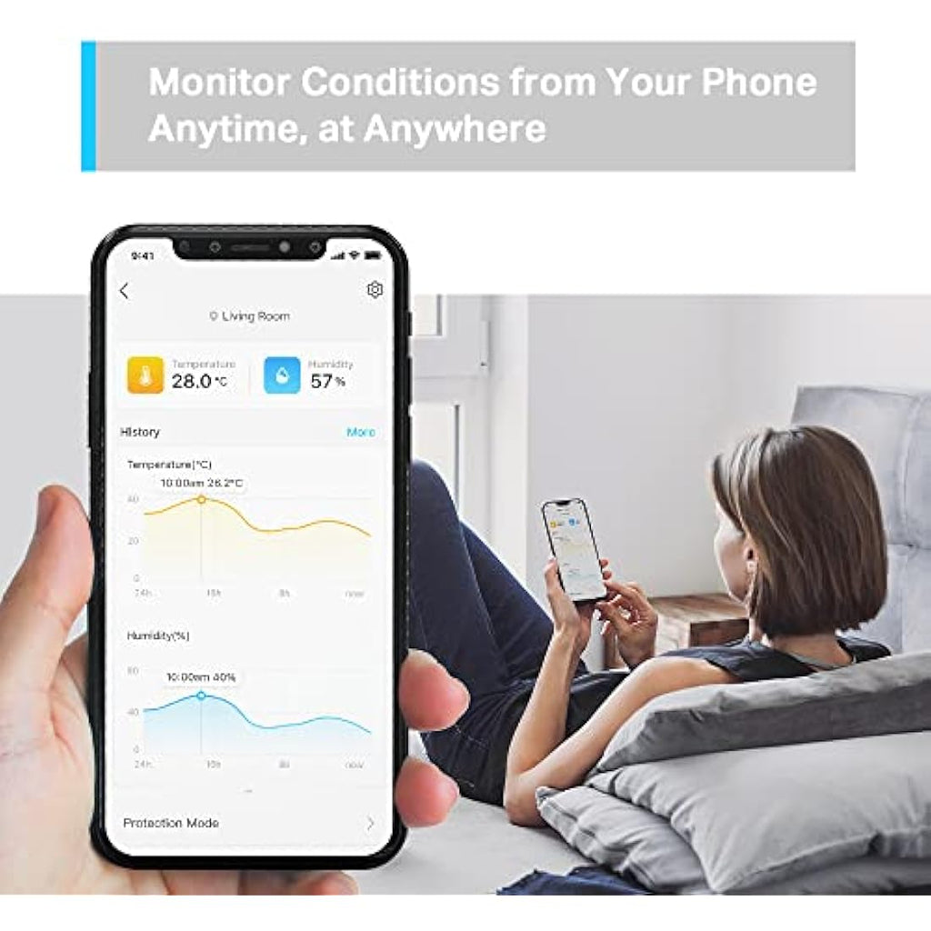 Tapo T310 Smart Humidity Meter & Room Thermometer | 2-Year Battery