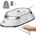 Newbealer Mini Travel Iron – Dual Voltage Compact Iron for Quilting, Silver