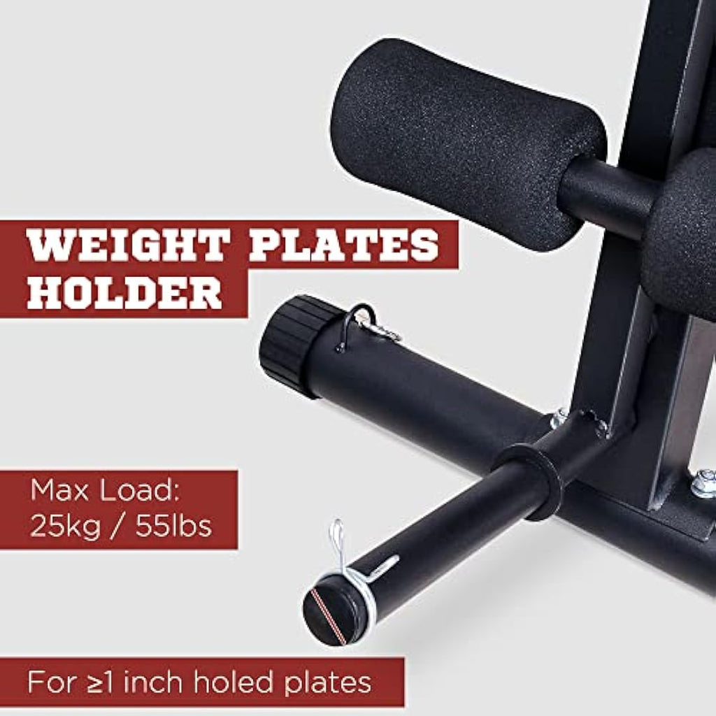 HOMCOM Foldable Weight Bench | 7-Level Incline Strength Training Bench