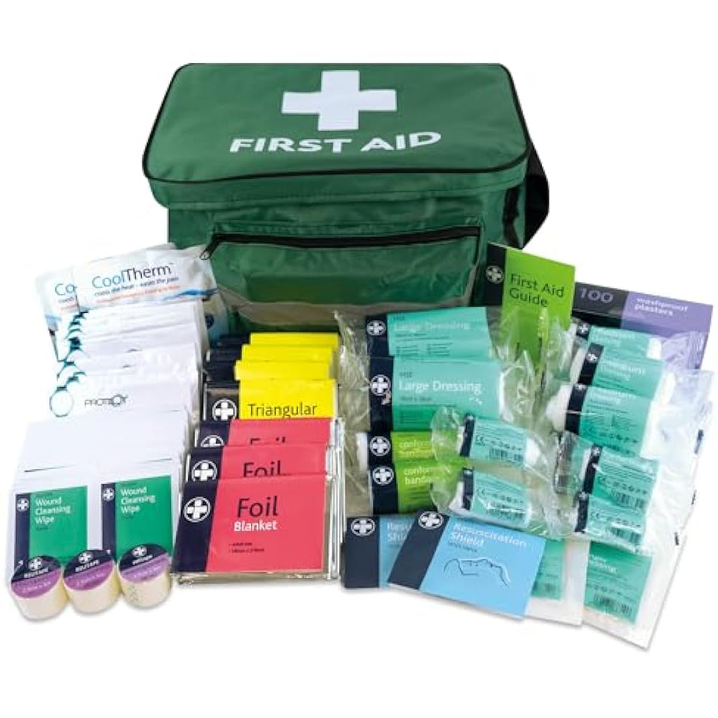 Lewis-Plast 224 Piece First Aid Kit – Compact Haversack Medical Bag