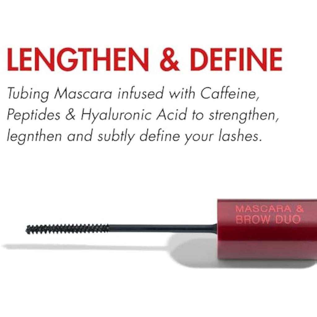 Ruby Hammer Mascara & Brow Duo – Tubing Formula with Peptides