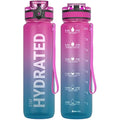 Sahara Sailor Motivational Water Bottle | 1L Tritan BPA Free Sport Flask
