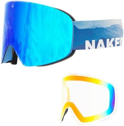 NAKED Optics The TROOP EVO Ski Goggles | Interchangeable Lenses