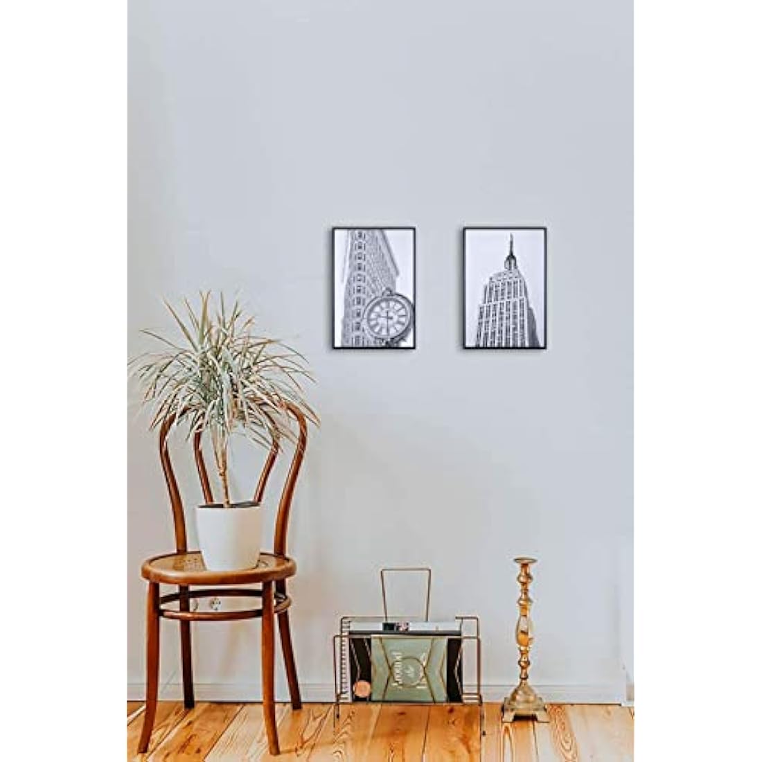 Jolof Store A3 Black Aluminum Certificate Picture Frames - Set of 3