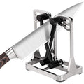 Knife Sharpener Manual Knife Sharpeners: Upgrade Made of Full Metal Bracket - Safe, Easy to Use Kitchen Tools - image 1