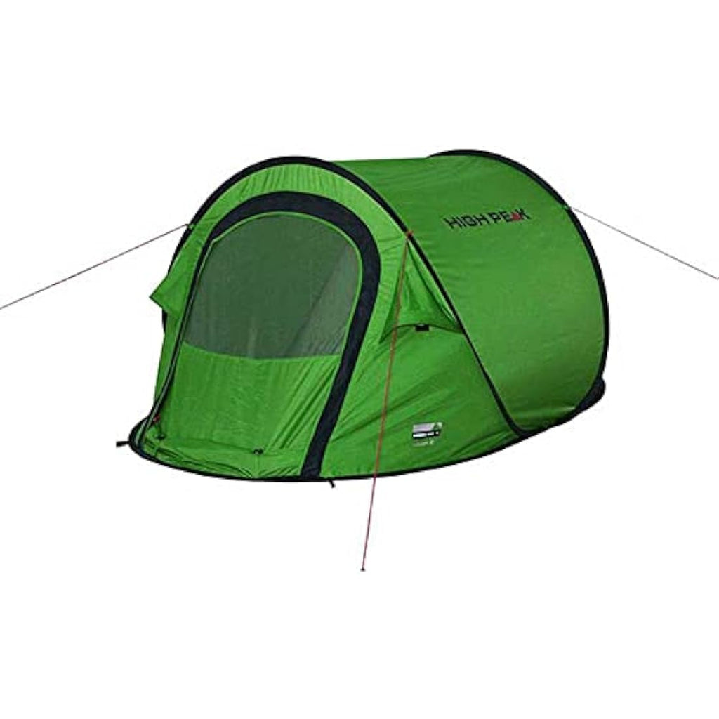 High Peak Vision 2 Pop-Up Tent – 2-Person Waterproof Camping Tent