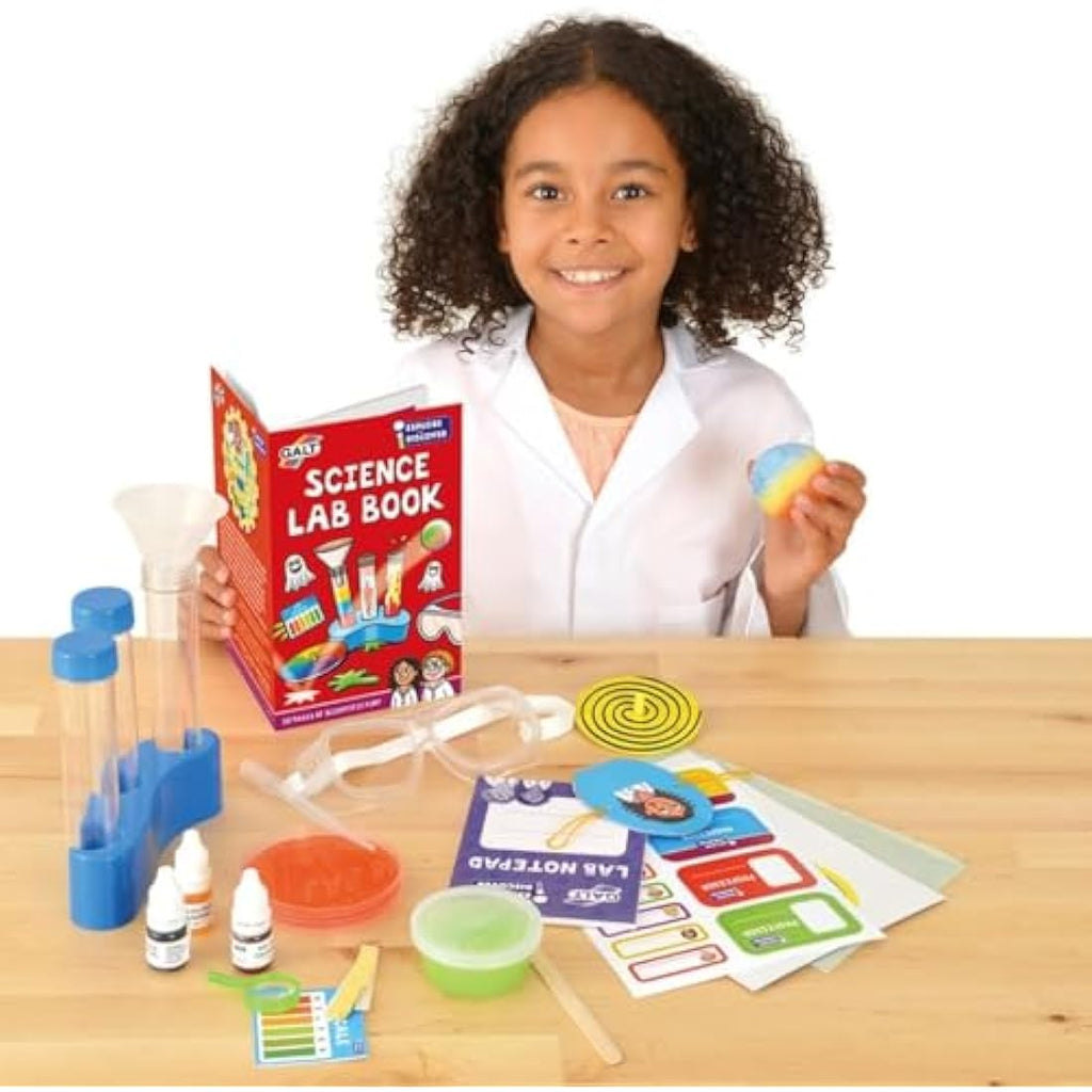 Galt Science Lab – STEM Discovery Kit with 20 Experiments for Ages 6+