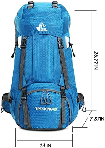 60L Waterproof Hiking Backpack – Lightweight Camping Rucksack