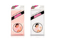 Salux Japanese Nylon Exfoliating Bath Towel – Peach White, 2 Pack