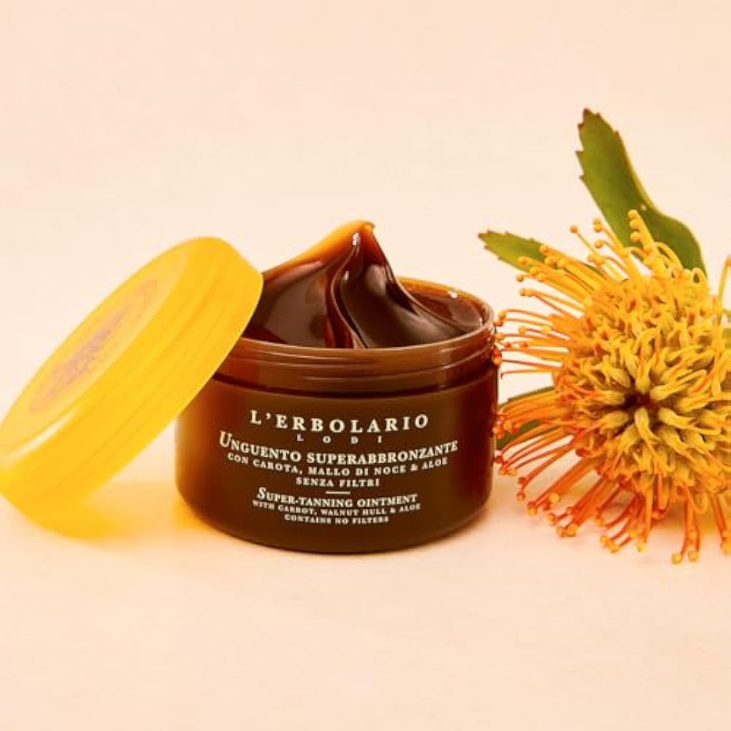 L'Erbolario Super Tanning Ointment – Bronzing Balm for Amber Skin