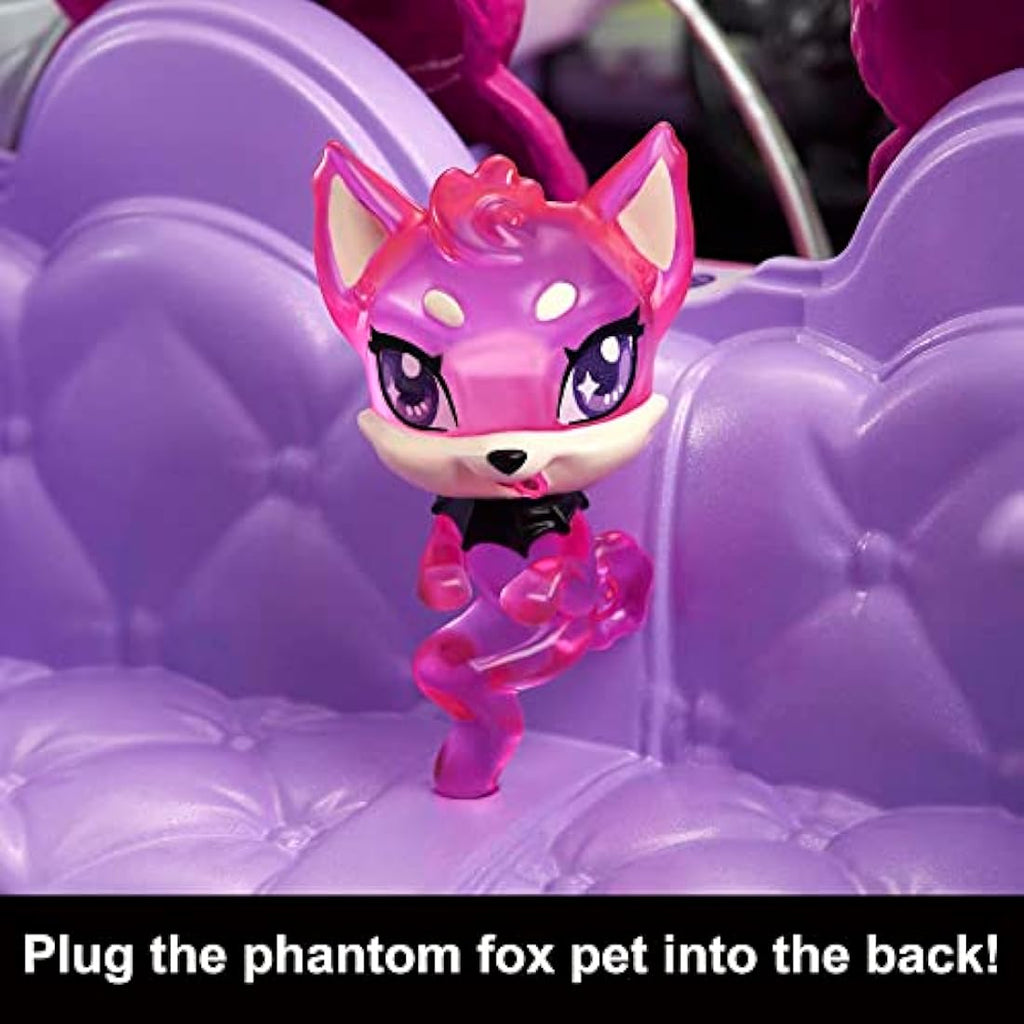 Monster High Ghoul Mobile Toy Car | Purple Convertible with Pet