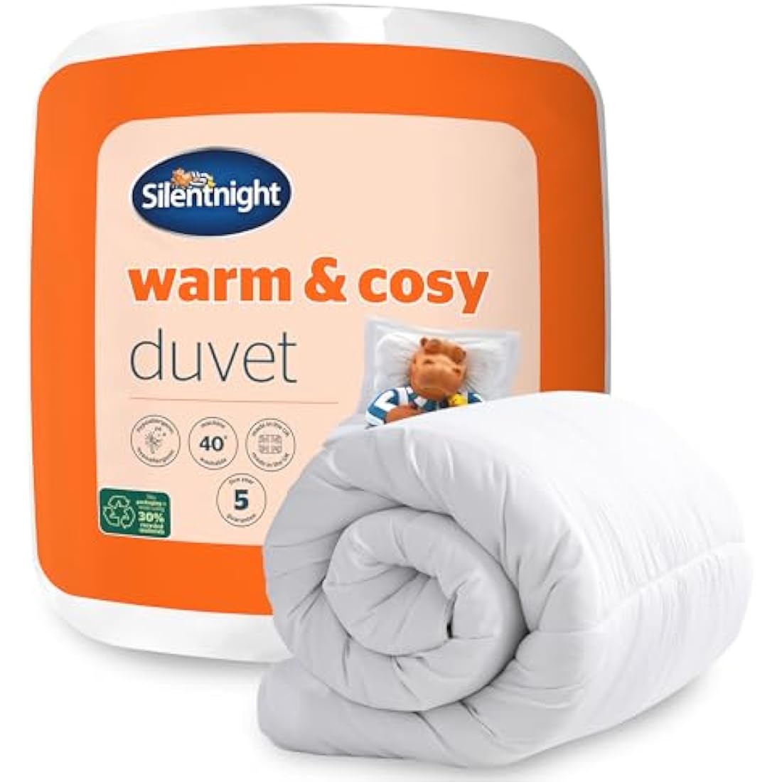 Silentnight 15 Tog Winter Duvet – Super King Hypoallergenic Quilt